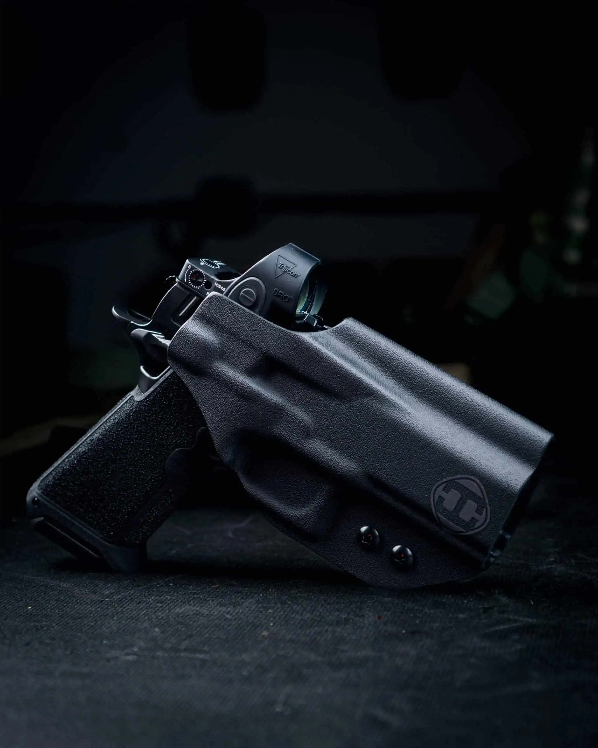 STACCATO HD P4 HOLSTER-SIDE VIEW - Hammer Armament Inc OWB STACCATO HD HOLSTER