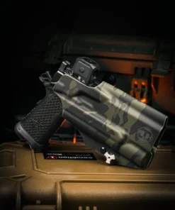 OWB LIGHT BEARING KYDEX CAMO HOLSTER